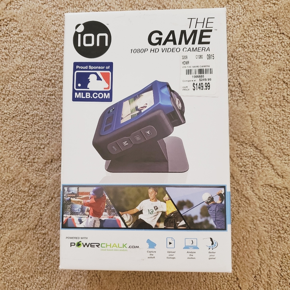 iON The Game 1080P HD Video Camera
